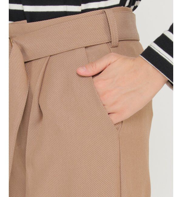 ikka「RENU ウーリッシュサーモリボンパンツ」|その他|