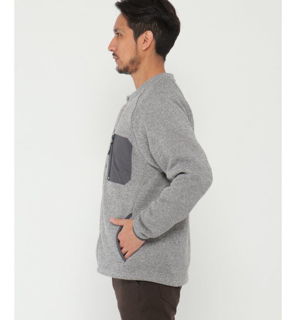 ikka「セーターフリースカーディガン」|カーディガン|