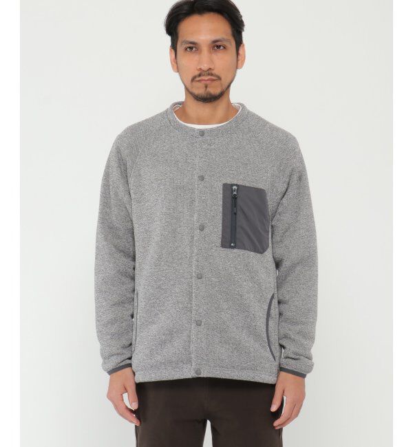 ikka「セーターフリースカーディガン」|カーディガン|