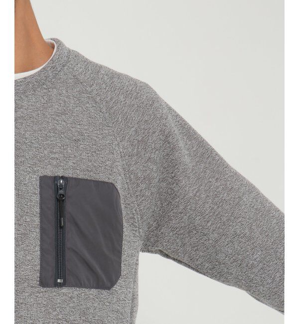 ikka「セーターフリースカーディガン」|カーディガン|