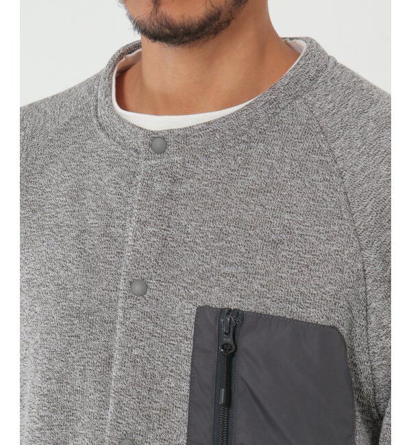 ikka「セーターフリースカーディガン」|カーディガン|