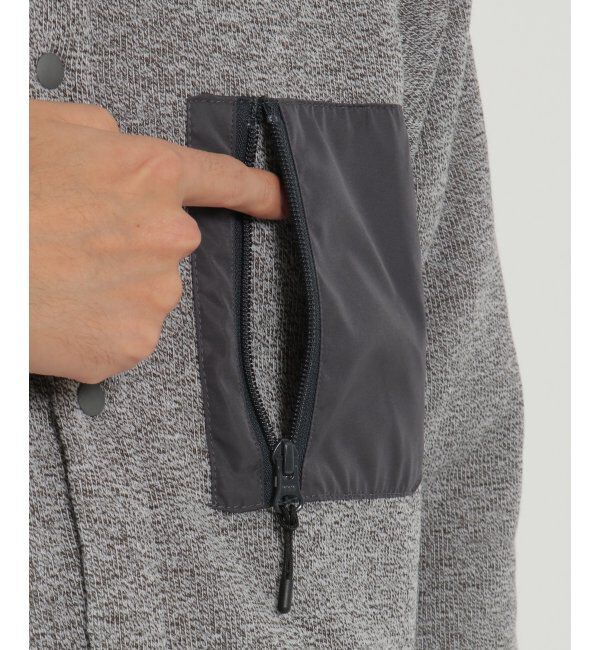 ikka「セーターフリースカーディガン」|カーディガン|