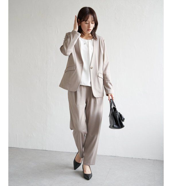 IKKA LOUNGE「【セットアップ対応】GOKU楽ワークテーパードパンツ」|その他|