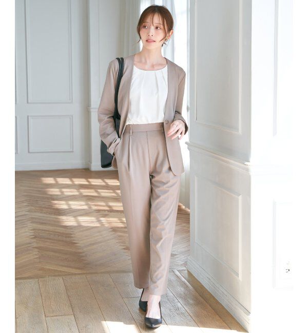 IKKA LOUNGE「【セットアップ対応】GOKU楽ワークテーパードパンツ」|その他|