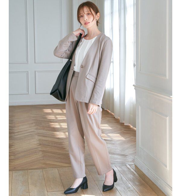 IKKA LOUNGE「【セットアップ対応】GOKU楽ワークテーパードパンツ」|その他|