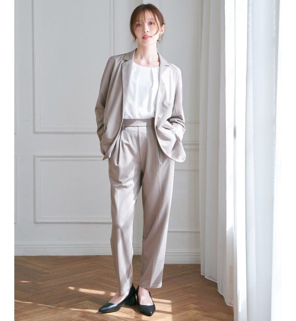 IKKA LOUNGE「【セットアップ対応】GOKU楽ワークテーパードパンツ」|その他|