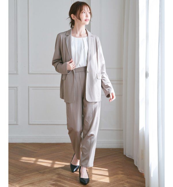 IKKA LOUNGE「【セットアップ対応】GOKU楽ワークテーパードパンツ」|その他|