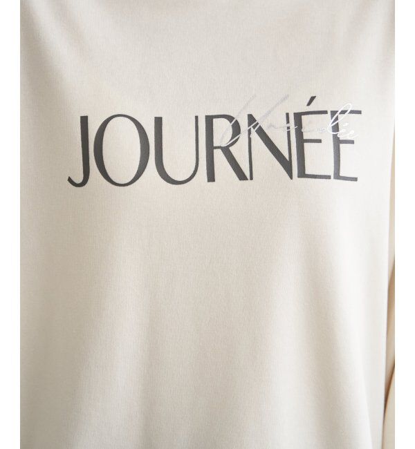 ikka「裏毛ロゴフォトスウェット」|パーカー|