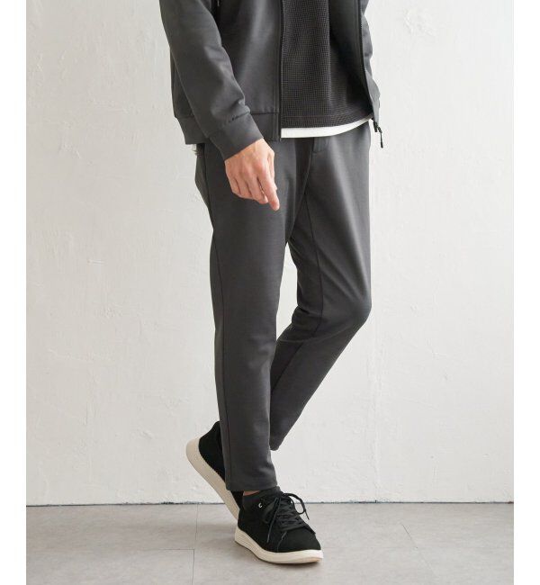 ikka「ドライポンチテーパードパンツ」|その他|