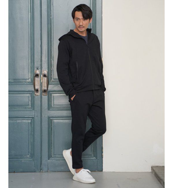 ikka「ドライポンチテーパードパンツ」|その他|