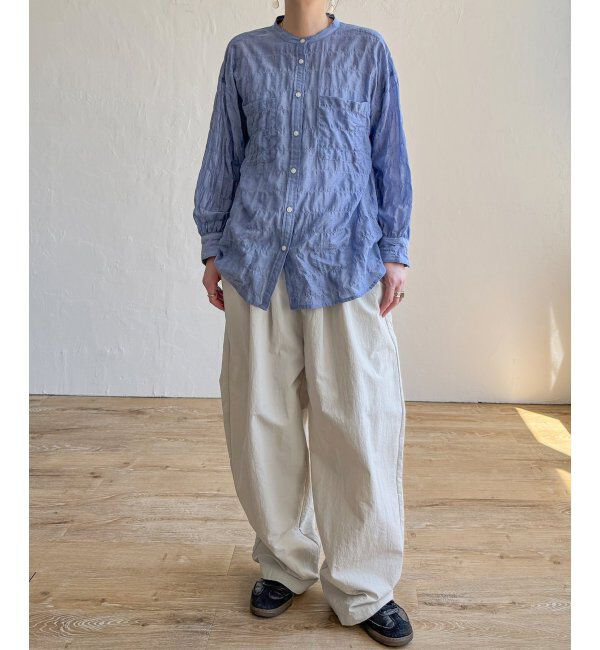 Lbc with Life「ナイロンギャザーワイドパンツ」|その他|