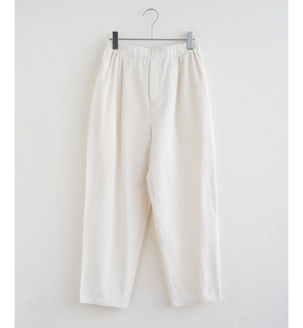Lbc with Life「コットンゆるテーパードパンツ」|その他|オフホワイト
