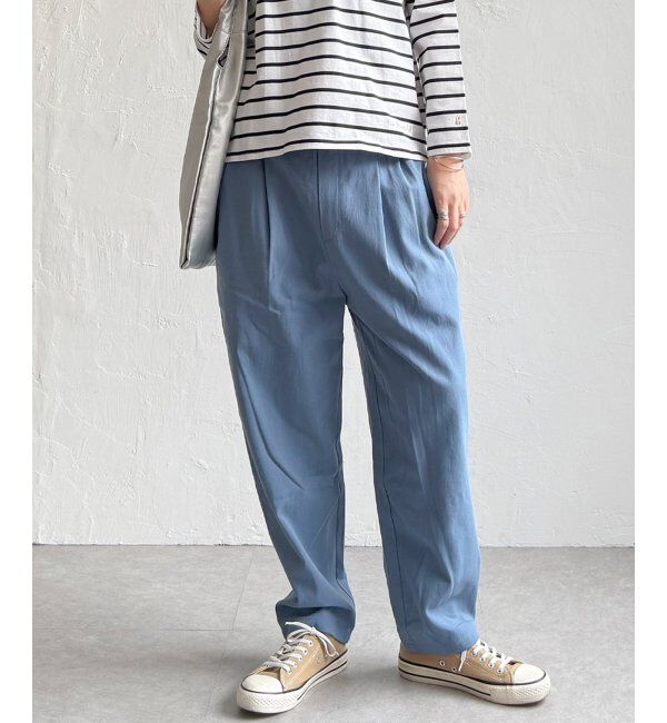 Lbc with Life「コットンゆるテーパードパンツ」|その他|