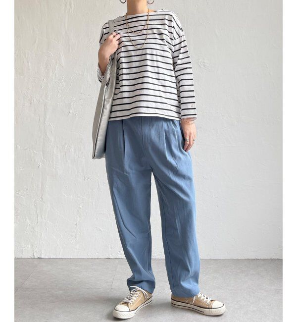 Lbc with Life「コットンゆるテーパードパンツ」|その他|