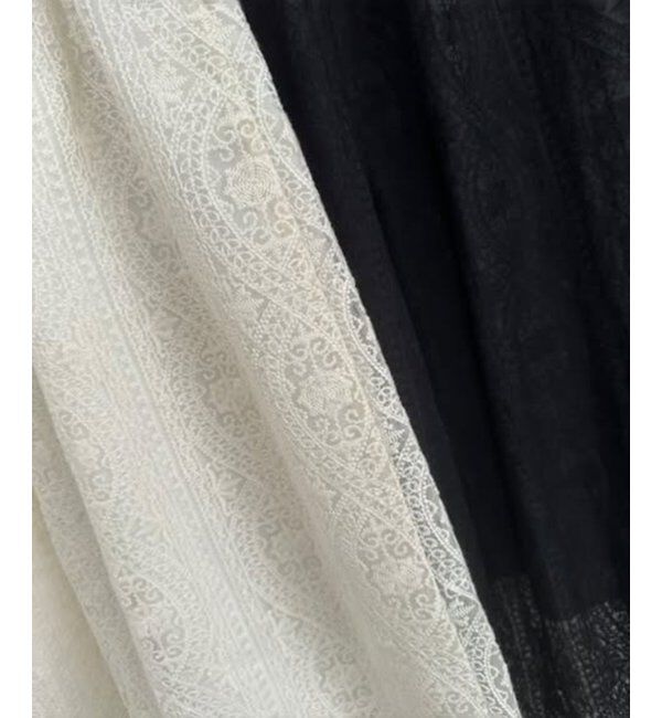 VENCE share style「刺繍レースワイドパンツ」|その他|