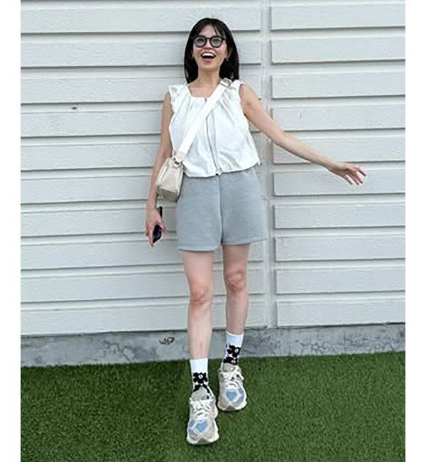 VENCE share style「【VENCE by ぷーさん】ダンボール ショートパンツ	」|その他|モクグレー