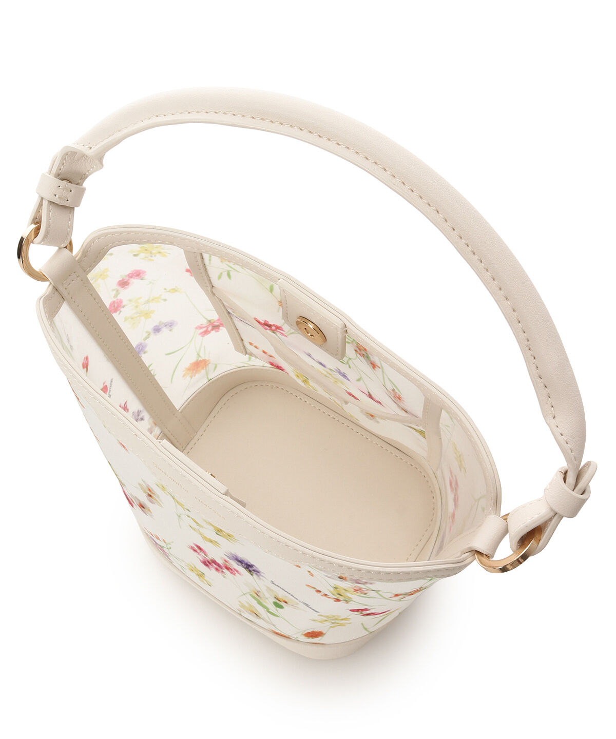 Samantha Thavasa「フラワーモチーフチュール ワンハンドルバッグ」|ハンドバッグ|