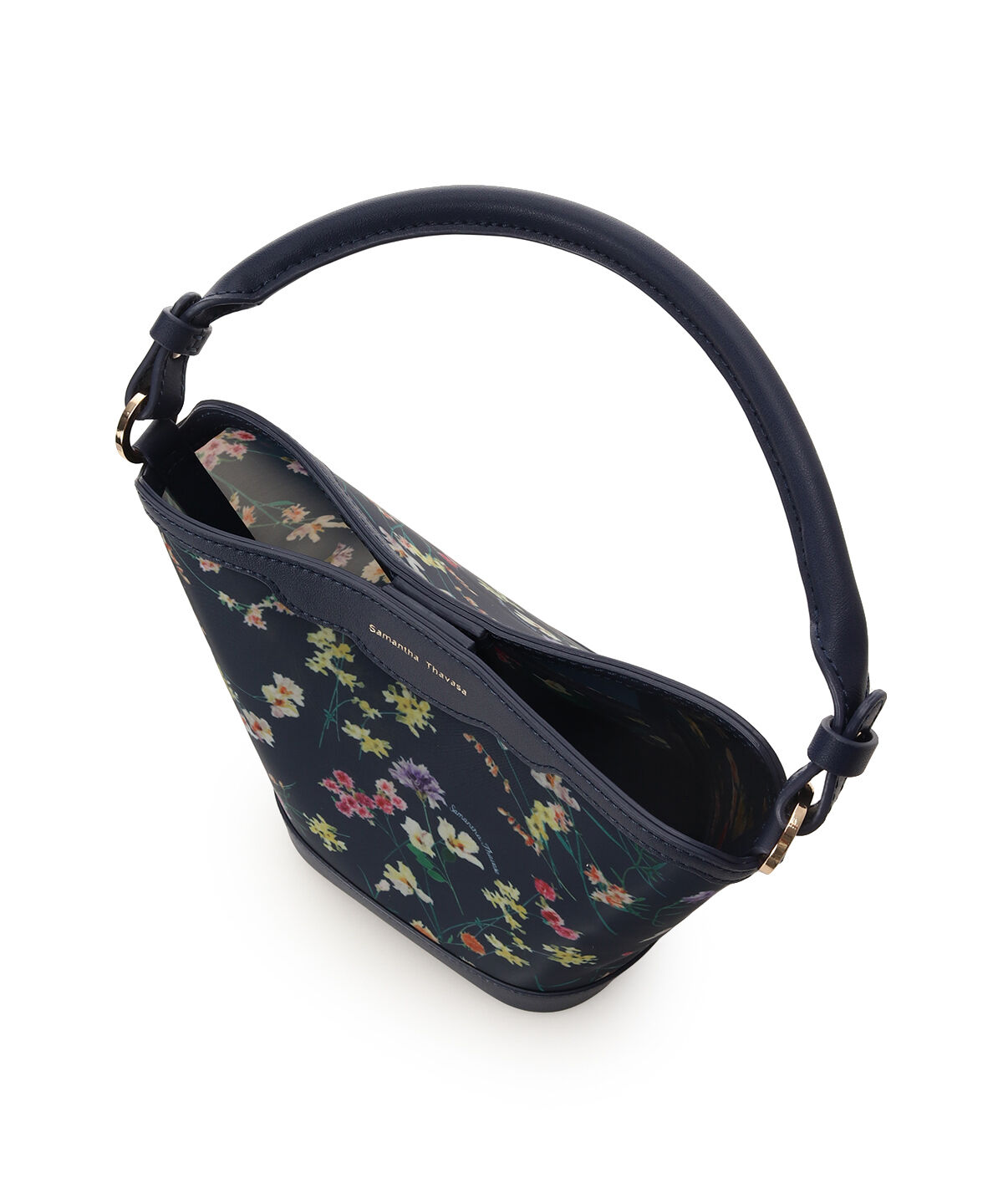 Samantha Thavasa「フラワーモチーフチュール ワンハンドルバッグ」|ハンドバッグ|