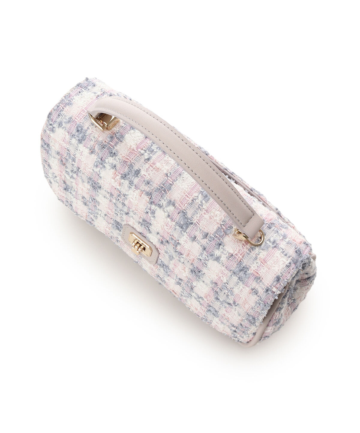 Samantha Thavasa「オリジナル金具ツイード ワンハンドルバッグ」|ハンドバッグ|