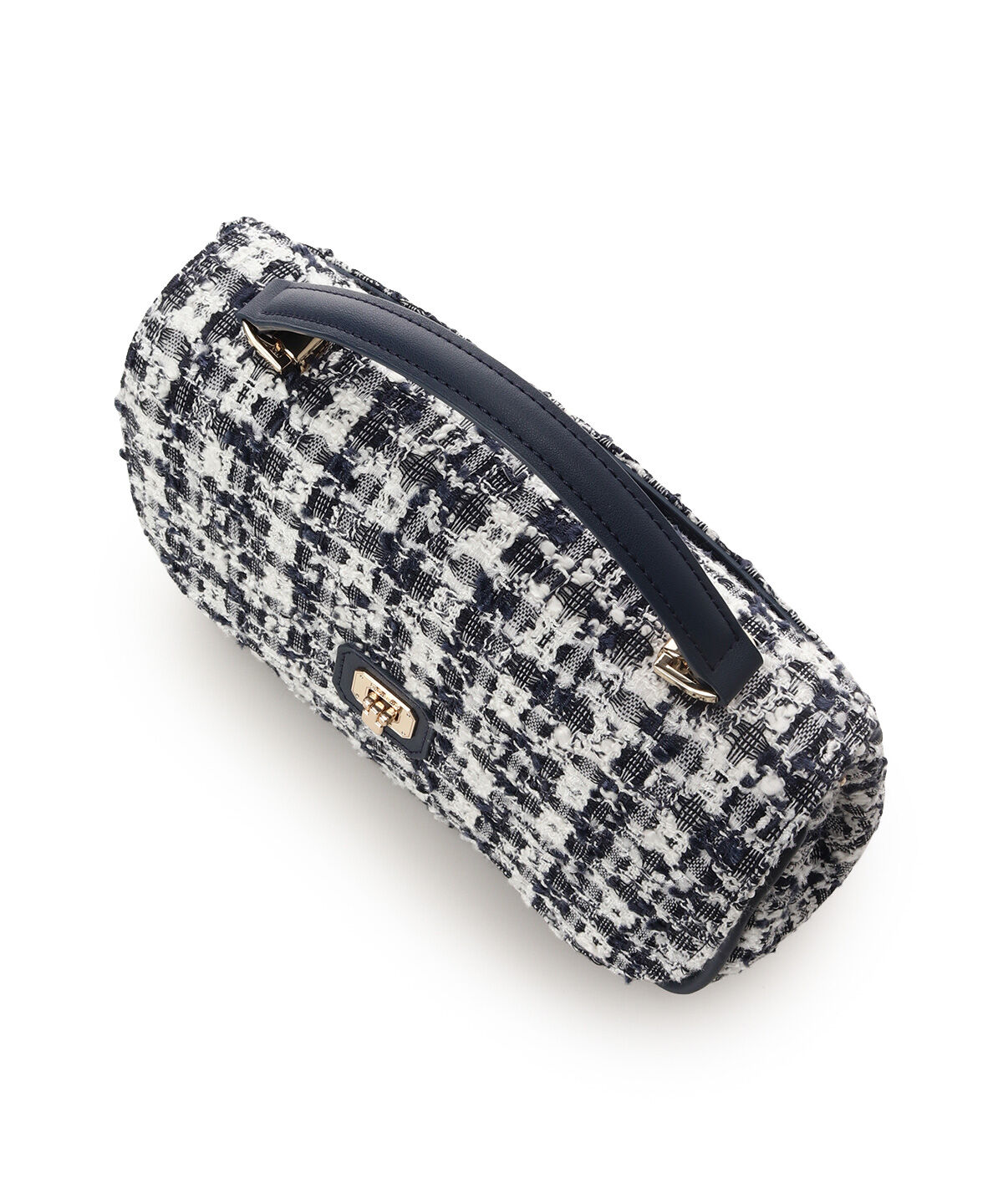 Samantha Thavasa「オリジナル金具ツイード ワンハンドルバッグ」|ハンドバッグ|