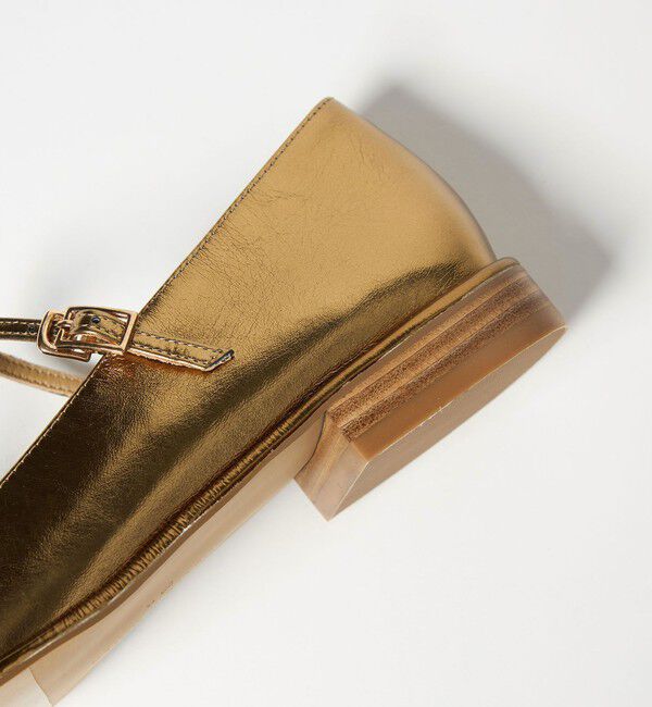 ODETTE E ODILE「ワイドスクエア Tストラップ フラット20&uarr;」|パンプス|