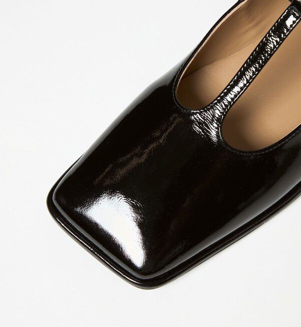 ODETTE E ODILE「ワイドスクエア Tストラップ フラット20&uarr;」|パンプス|