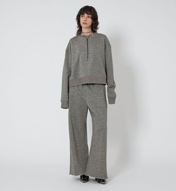 ASTRAET「＜ASTRAET＞ラメ ウラケ スウェットワイドパンツ」|その他|
