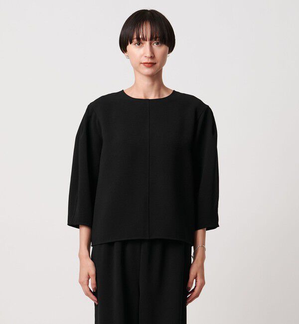 UNITED ARROWS「COMFY Tシャツライク ブラウス‐吸水速乾 UVカット ウォッシャブル‐」|シャツ・ブラウス|