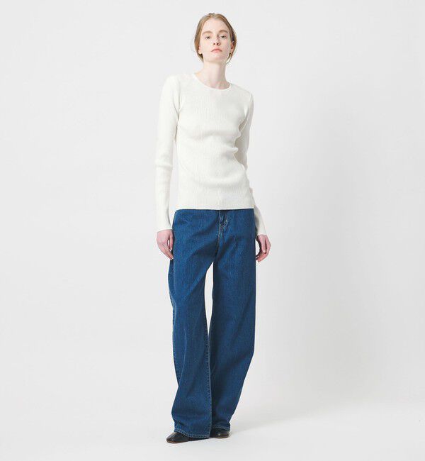 AEWEN MATOPH「＜AEWEN MATOPH＞コットンカシミヤミックス ショルダーパッドニット」|ニット・セーター|