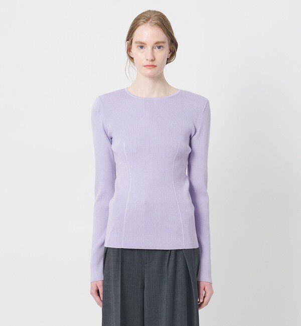 AEWEN MATOPH「＜AEWEN MATOPH＞コットンカシミヤミックス ショルダーパッドニット」|ニット・セーター|