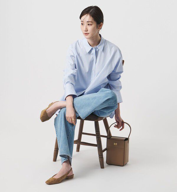 UNITED ARROWS「スエード スリングバック サンダル」|サンダル|