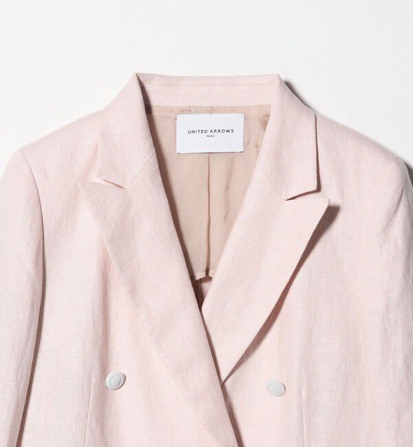 UNITED ARROWS「6ボタン リネン ブレザー ジャケット」|テーラードジャケット|