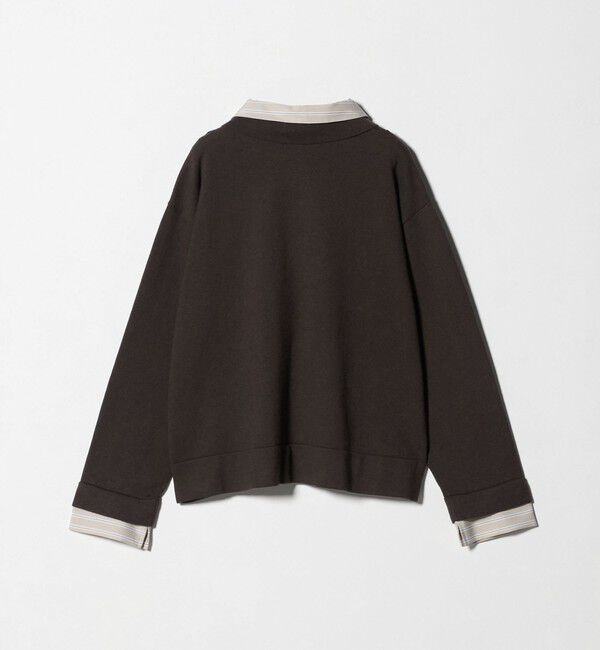 UNITED ARROWS「4WAY シャツコンビ ポロニット ‐ウォッシャブル‐」|ニット・セーター|