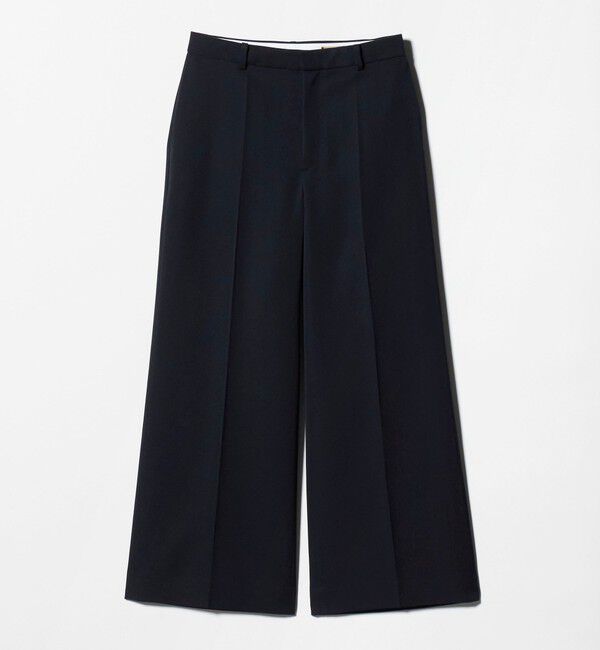 UNITED ARROWS「ギャバジン パンツ」|スラックス|NAVY