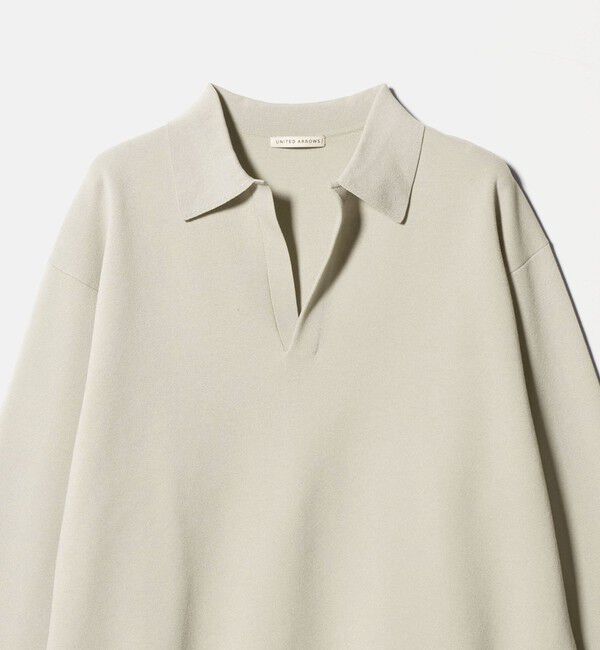 UNITED ARROWS「４シーズンズ ミラノリブ スキッパー ニット」|ニット・セーター|