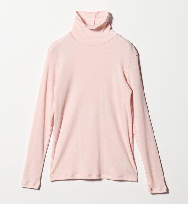 UNITED ARROWS「コットン テレコ タートル カットソー」|Tシャツ・カットソー|LT.PINK