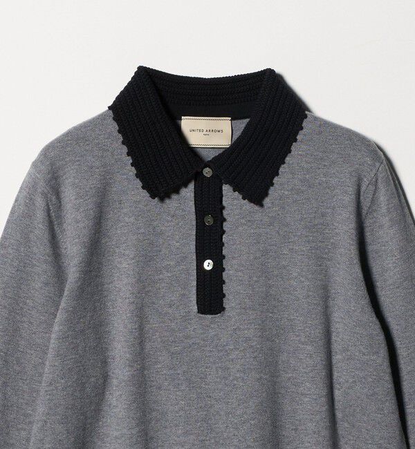 UNITED ARROWS「クロシェ ポロニット ‐ウォッシャブル‐」|ニット・セーター|