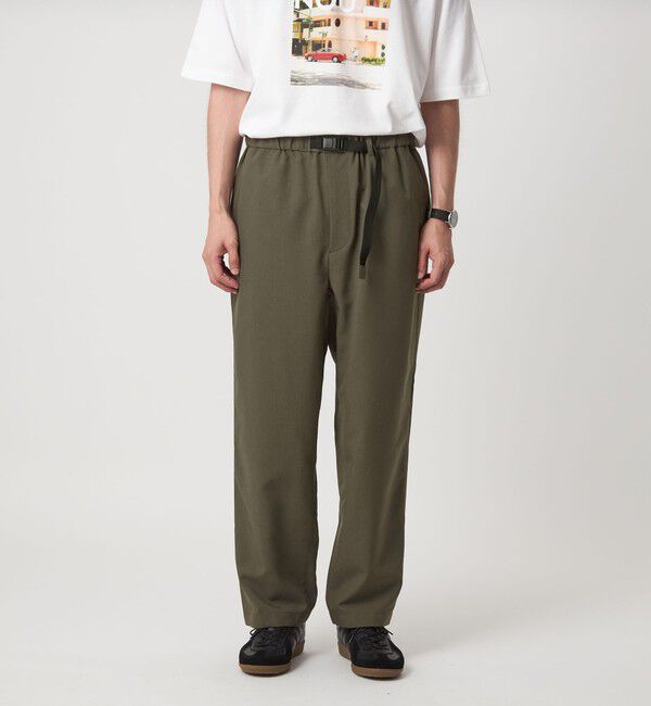 UNITED ARROWS green label relaxing「ドライポリエステル クイックベルト W3 イージーパンツ -防シワ・吸水速乾-」|その他|