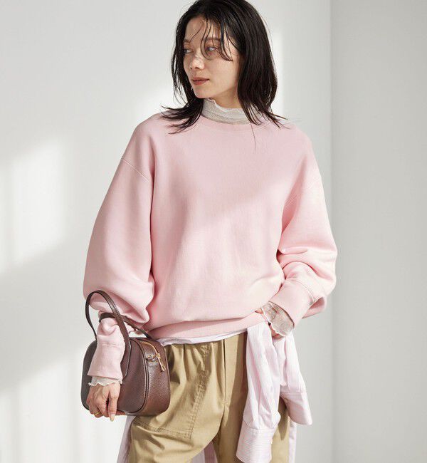 UNITED ARROWS green label relaxing「［size SHORTあり］フォルム クルー スウェット」|スウェット・ジャージ|