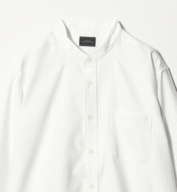 UNITED ARROWS green label relaxing「W/R オックスフォード バンドカラー 長袖 シャツ」|シャツ・ブラウス|