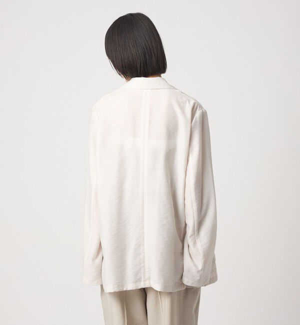 EMMEL REFINES「＜EMMEL REFINES＞EM ライトシアー テーラード ジャケット」|テーラードジャケット|