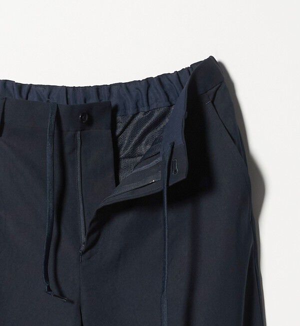 UNITED ARROWS green label relaxing「DICROS ポリエステル ツイル 1プリーツ W2 ユーティリティパンツ -ストレッチ・撥水-」|チノ|