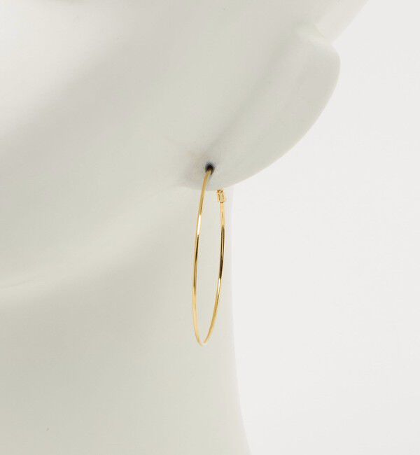 BEAUTY&YOUTH UNITED ARROWS「ビッグ メタル フープ ピアス」|ピアス|