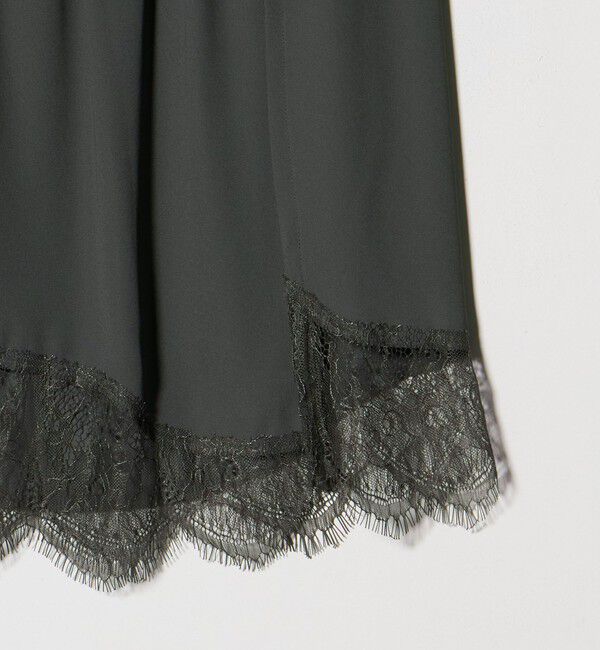 ATTISESSION「＜ATTISESSION＞レース ドッキング ロングスカート」|スカート|