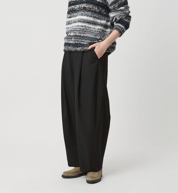 BEAUTY&YOUTH UNITED ARROWS「毛ポリエステル カーブパンツ ウォッシャブル」|その他|