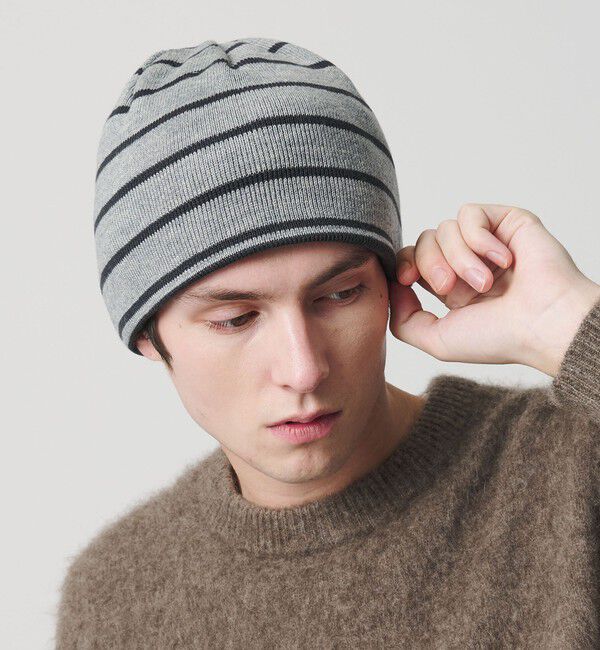 BEAUTY&YOUTH UNITED ARROWS「リバーシブル ビーニー」|ニット帽|