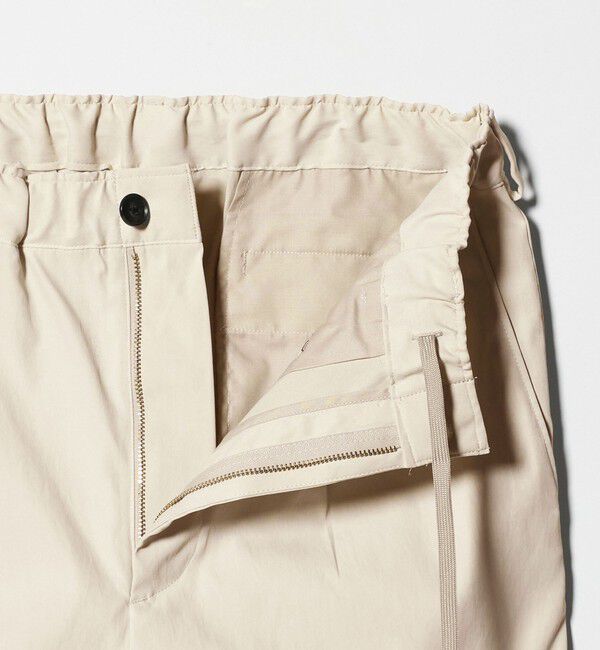 BEAUTY&YOUTH UNITED ARROWS「TASLAN 1P イージー テーパード パンツ NO.7 吸水速乾機能付き」|チノ|