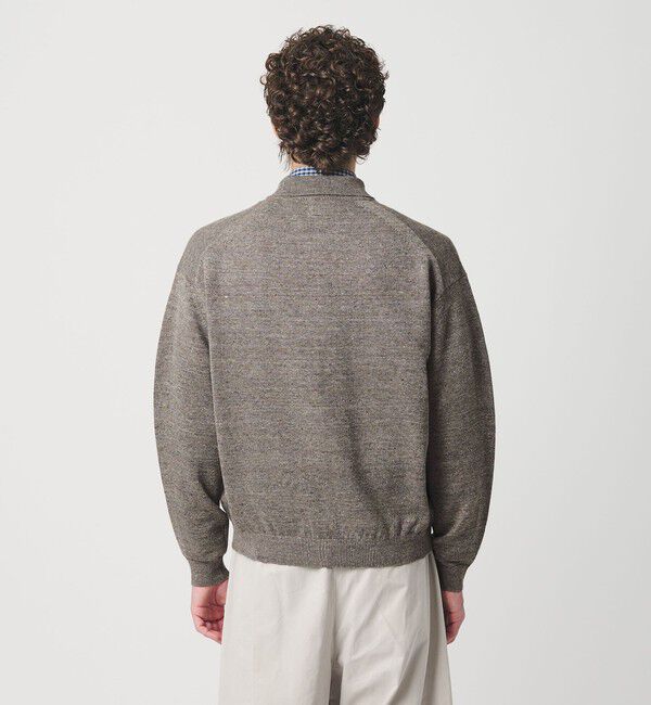 BEAUTY&YOUTH UNITED ARROWS「ハイブリッド リネン ポロカラー ジャケット」|カーディガン|