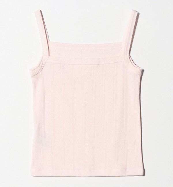 BEAUTY&YOUTH UNITED ARROWS「コットン パターンメッシュ キャミソール」|タンクトップ|