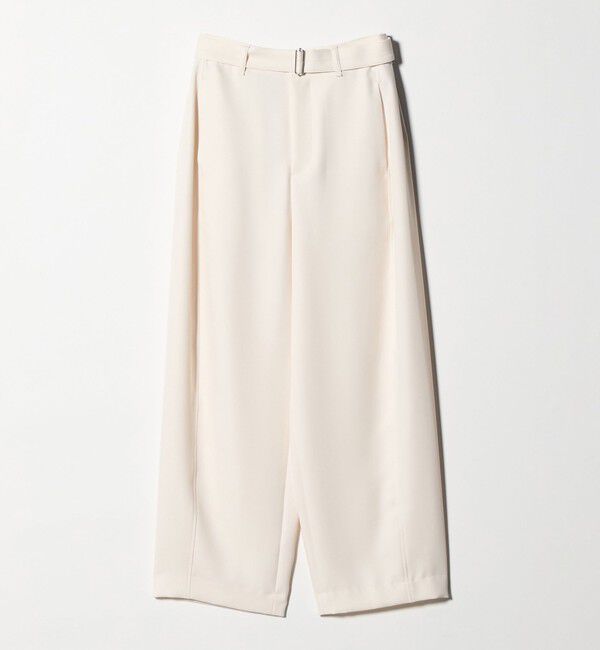 BEAUTY&YOUTH UNITED ARROWS「ベルトカーブパンツ ウォッシャブル 防シワ」|その他|OFF WHITE